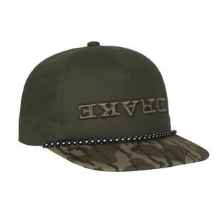 Drake Waterfowl Systems Flatbill 2 Tone Ripstop Rope Cap NWT